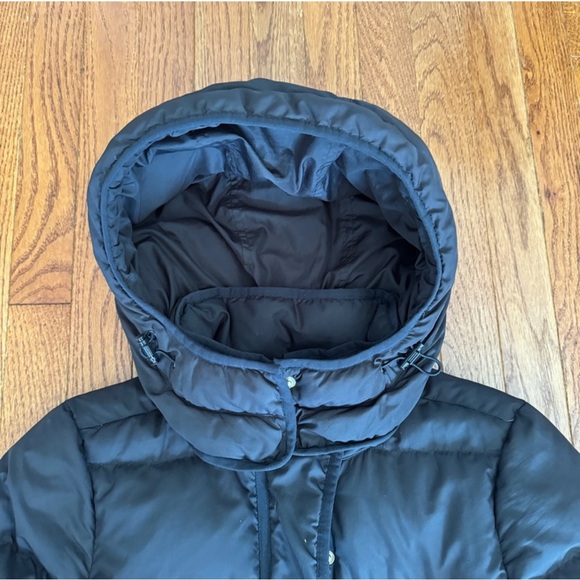 Crew Wintress Black Down Puffer Belted Coat - Picture 2 of 9